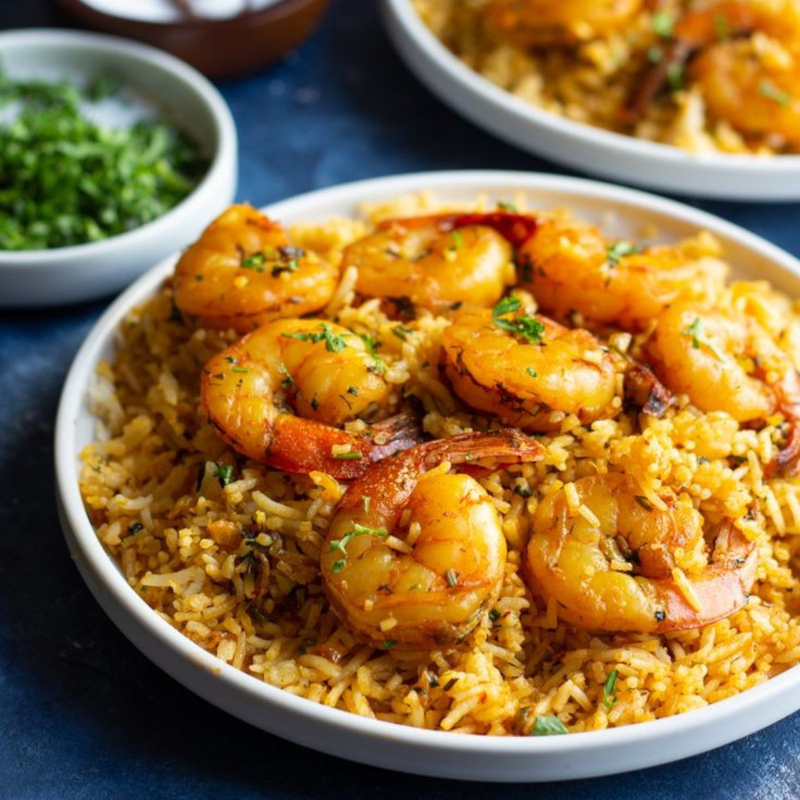 Salad Rice Blend - Sea Food (Fish / Prawns / Crabstick )